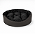 Cama para Cachorro Porte Pequeno Preto – Colchão Removível e Fundo Impermeável - Imagem 2
