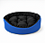 Cama para Cachorro com Colchão Removível e Fundo Impermeável Porte Pequeno - Cor Azul - Imagem 2