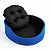 Cama para Cachorro com Colchão Removível e Fundo Impermeável Porte Médio e Grande - Cor Azul - Imagem 2