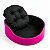 Cama para Cachorro com Colchão Removível e Fundo Impermeável Porte Médio e Grande - Cor Rosa - Imagem 2