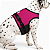 Coleira Peitoral Rosa para Cachorro com Guia – Modelo Antipuxão e Ergonômico - Imagem 1