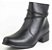 Bota Curta Montaria Strass Winner Preto - Imagem 1