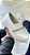 Tênis Slip On Laço Strass Napa Branco  8800NB - Imagem 1
