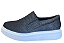 Tênis Slip On Glitter Brilho Preto  8700NP - Imagem 2