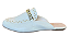 Mule Rasteira Corrente Napa Off White - Imagem 1
