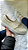 Tênis Slip On Mini Corrente Napa Off White 925125x - Imagem 1