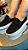 Tênis Slip On Brilho Nobuck Preto - Imagem 1