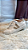 Tênis Casual Brilho Ouro Napa Branco 310006B - Imagem 1