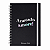 Caderno Anotado Amore - Preto - Imagem 1