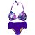 Conjunto Renata Estampa Roxa e Roxo - Imagem 1