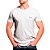 Camiseta Masculina OWL 100% Algodão Premium Branca - Imagem 1