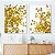Conjunto de 2 quadros decorativos Galhos de Flores Amarelas. Artista: Andrea Arend - Imagem 1