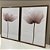 Conjunto com 2 quadros decorativos Floral Delicado. - Imagem 2