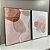 Conjunto com 2 quadros decorativos Abstratos Rosa Elements. Artista: Jonathan Borba - Imagem 2