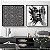 Conjunto com 2 quadros decorativos Fotografia África Étnica black. Coleção Assinada: Daniel Kroth - Imagem 1