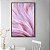 Quadro Decorativo pena rosa. Coleção assinada: Daniel Kroth - Imagem 1