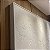 Quadro Decorativo Minimalista Textured White 1,00x1,50cm com moldura madeira branca. - Imagem 4