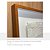 Quadro Decorativo Flutuante Maxi Textured White. Medida 70x100. Moldura Freijó - Imagem 3