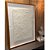 Quadro Decorativo Flutuante Maxi Textured White. Medida 70x100. Moldura Freijó - Imagem 1