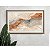 Quadro Decorativo Abstrato com tons de azul, bege e terroso - Imagem 1