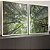 Conjunto de 2 Quadros Decorativos Árvore Folhas Verdes - Imagem 2
