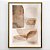 Quadro Decorativo Abstrato Tons Neutros. Artista: Jonathan Borba - Imagem 1