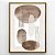 Quadro Decorativo Abstrato Tons Neutros. Artista: Jonathan Borba - Imagem 1