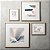 Composição com 4 quadros decorativos Sensações do Florescer - Imagem 1