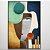 Quadro Decorativo Abstrato Rosto detalhado. - Imagem 1