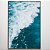 Quadro Decorativo Mar azul com espuma. - Imagem 1