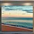 Quadro Decorativo Praia e mar final de tarde. - Imagem 1