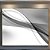 Quadro Decorativo Abstrato Ondas preto e branco - Imagem 1