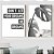 Conjunto de 2 Quadros Decorativos abstrato Frase e folhas. - Imagem 1
