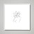 Quadro decorativo Floral minimalista. - Imagem 1