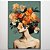 Quadro Decorativo Mulher floral. - Imagem 1