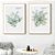 Conjunto de 2 Quadros Decorativo Eucalipto. Coleção Assinada: Paola Cury - Imagem 1