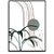 Quadro Decorativo ilustração Folhas. Artista: Natalia Dercale. - Imagem 1