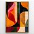 Quadro Decorativo Abstrato Colorido. Artista: Jonathan Borba - Imagem 1