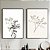 Conjunto de 2 Quadros Decorativos Floral. - Imagem 1
