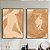 Conjunto de 2 Quadros Decorativos Abstrato terroso. - Imagem 1