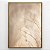 Quadro Decorativo Floral terroso. - Imagem 1