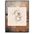Quadro Decorativo Mulher Abstrato Terroso. - Imagem 1