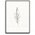 Quadro Decorativo Flor Minimalista. - Imagem 1