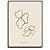 Quadro Decorativo Flores Abstratas. - Imagem 1