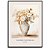 Quadro Decorativo Flores Abstratas. - Imagem 1