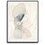 Quadro Decorativo Abstrato Detalhes azul. - Imagem 1