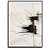 Quadro Decorativo Abstrato Detalhes preto. - Imagem 1