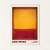 Quadro Decorativo Abstrato Tons Quentes. Mark Rothko - Imagem 1