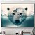 Quadro Decorativo Urso Polar. - Imagem 1