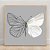 Quadro decorativo Borboleta. - Imagem 1